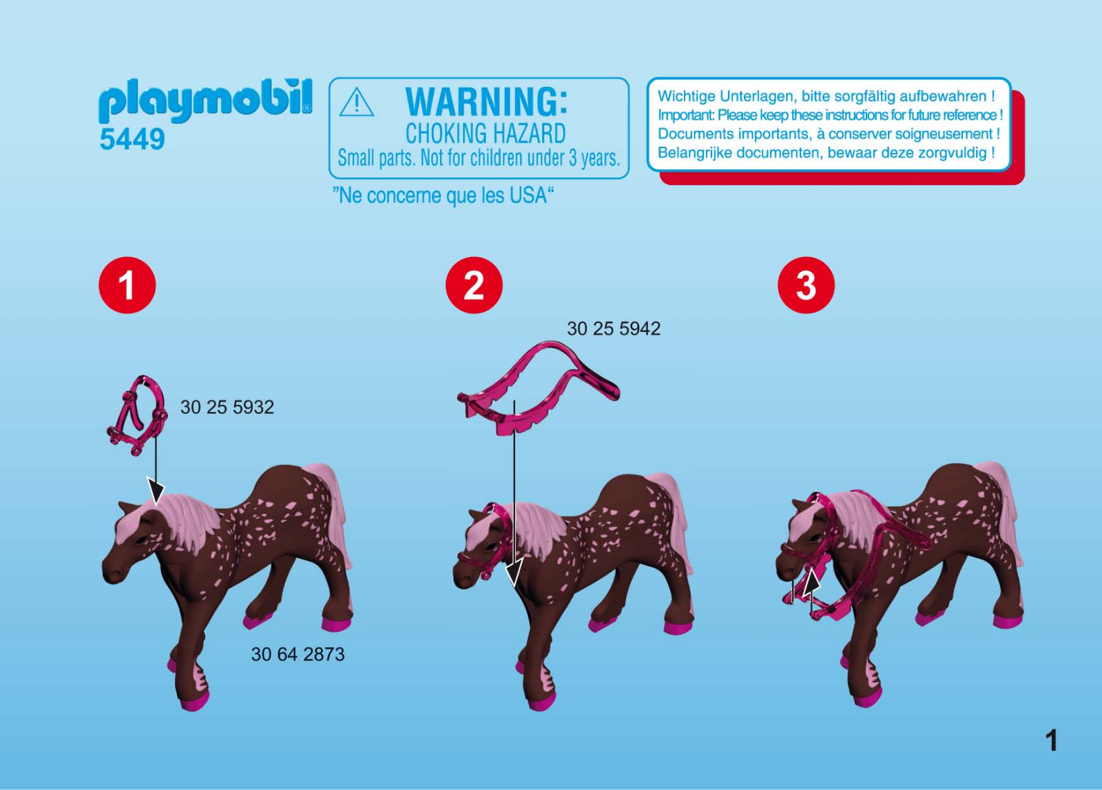 playmobil 5449 Instructions