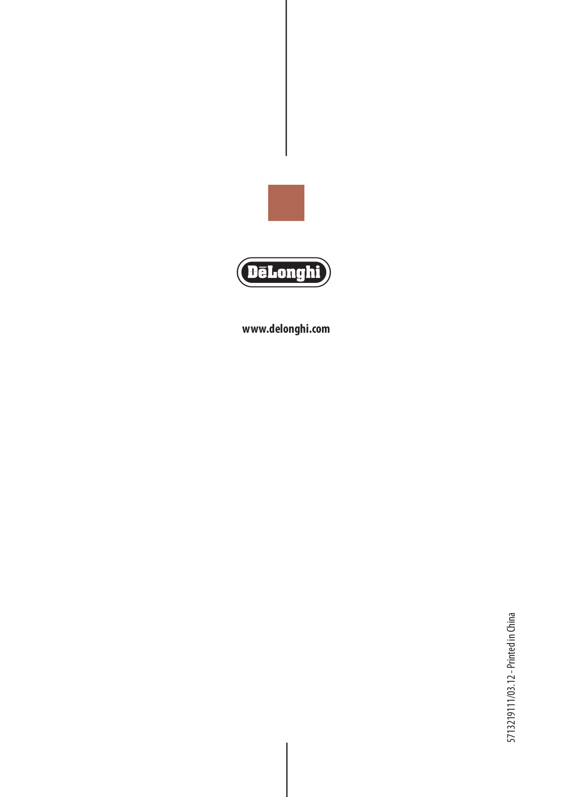 DeLonghi EC5-6 User Manual