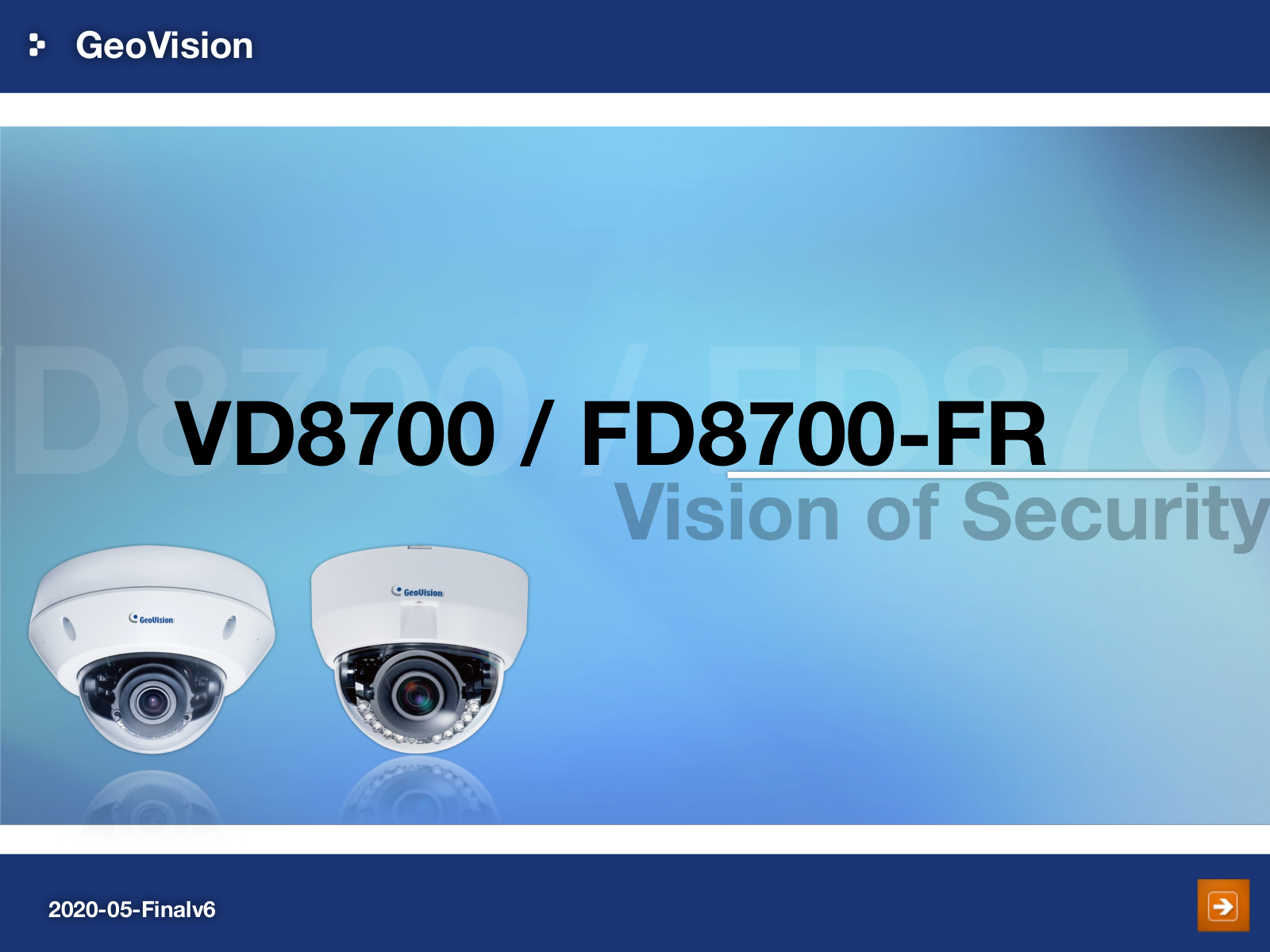 GeoVision VD8700, FD8700-FR User manual