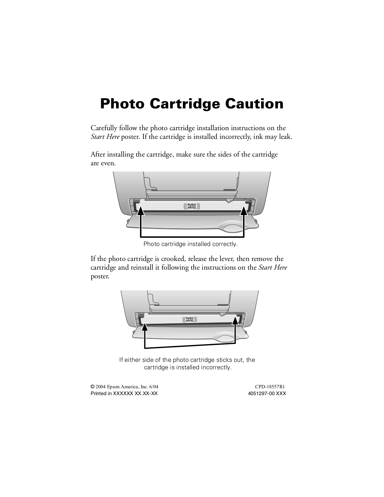 Epson CPD-18557R1 User Manual
