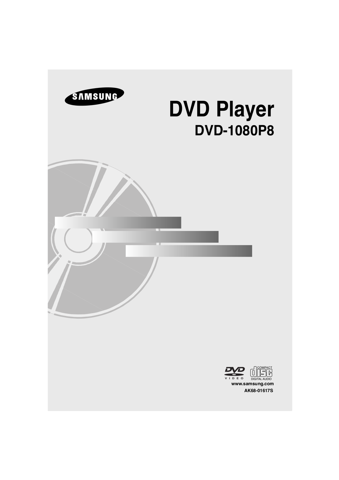 Samsung DVD-1080P8 User Manual