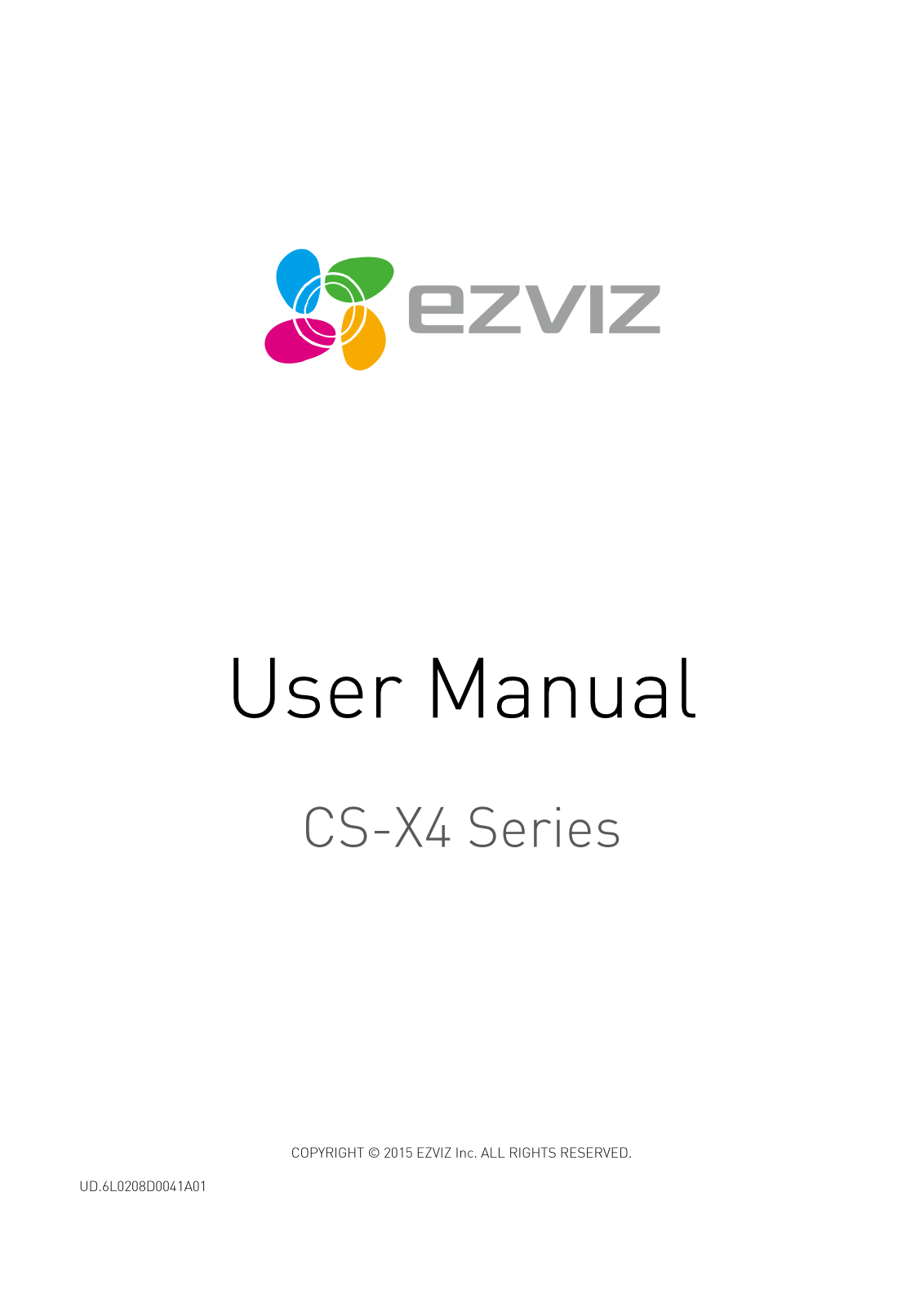 Ezviz CS-X4-108P, CS-X4-116P, CS-X4 User Manual