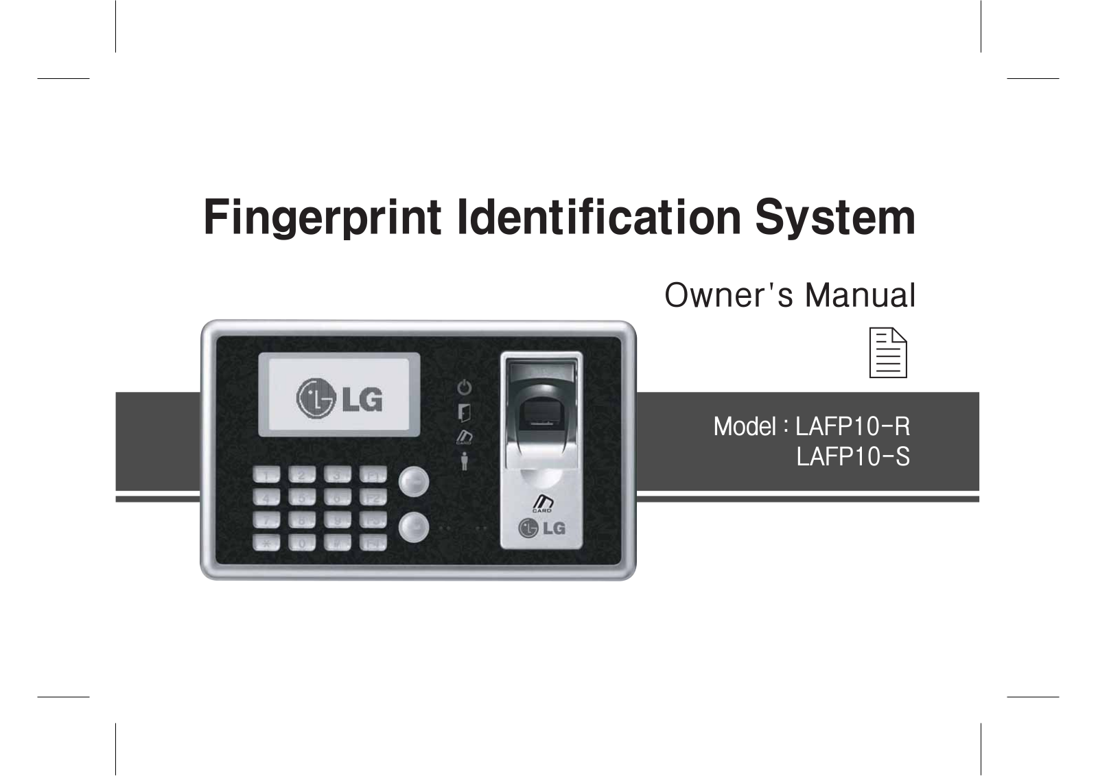 LG LAFP10-R User Manual