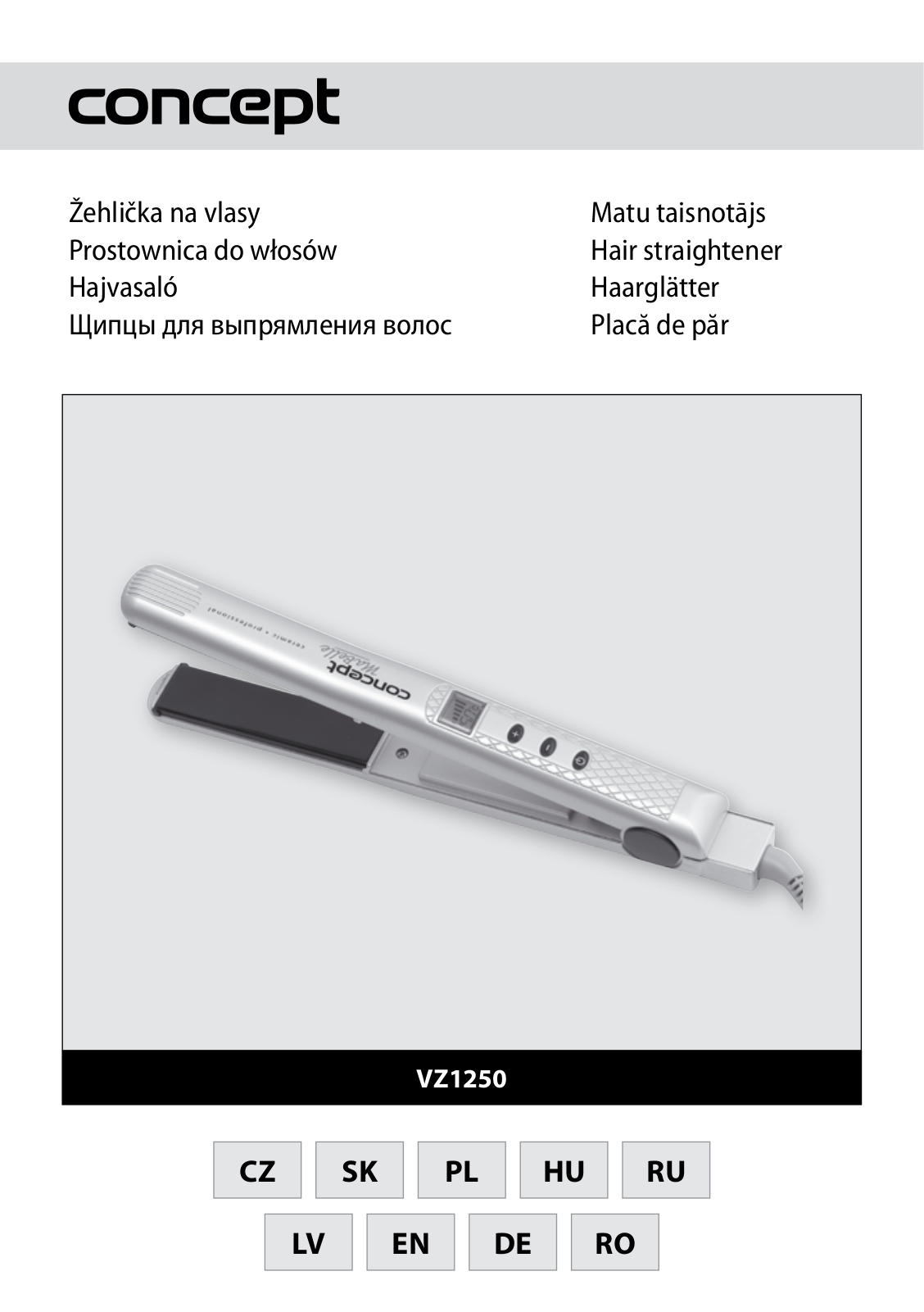 Concept VZ-1250 User Manual