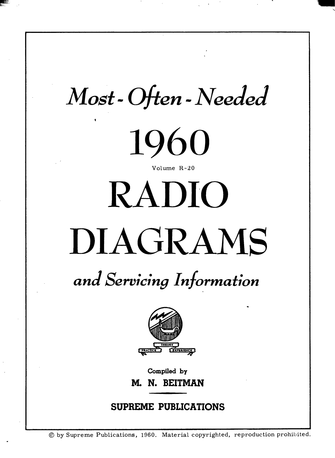 Beitman 1960 schematic - ManualMachine.com