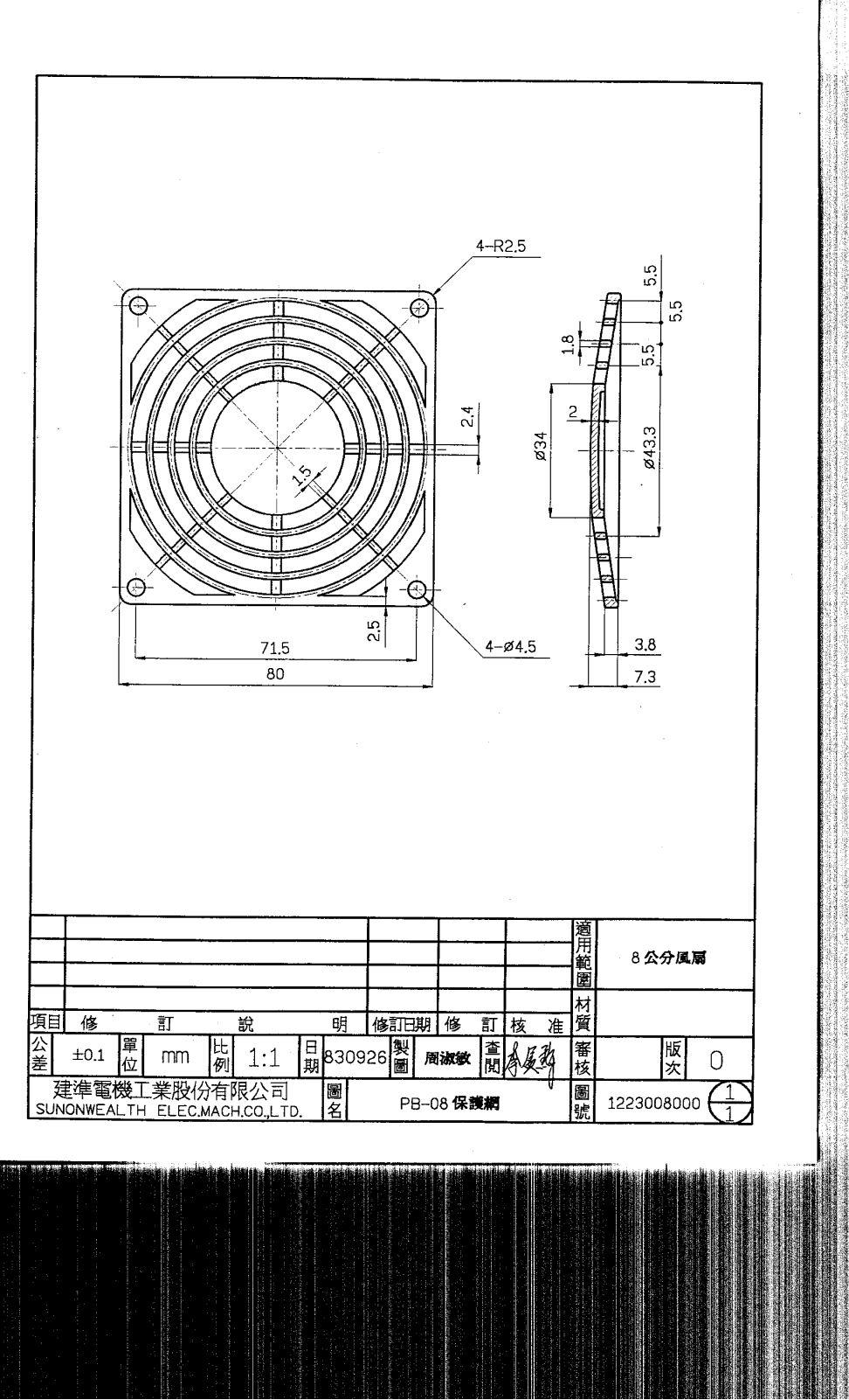 SUNON LGP80 Datasheet - ManualMachine.com