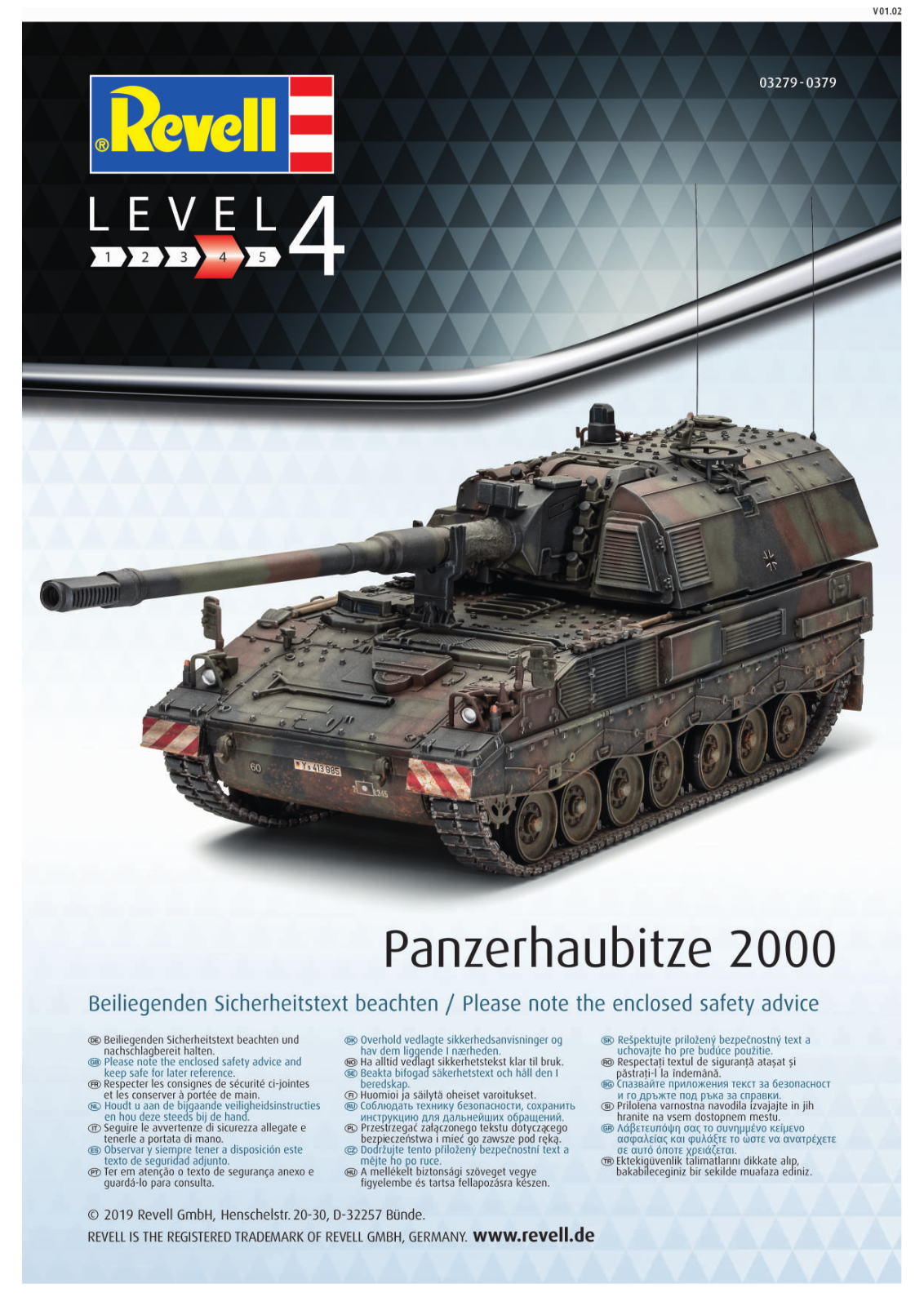 Revell Panzerhaubitze 2000 User Manual