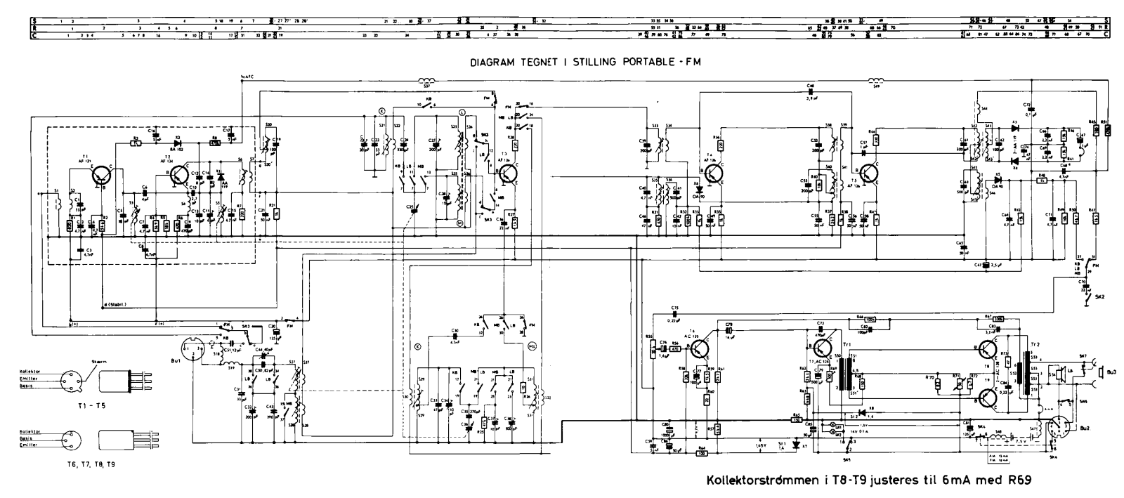 Aristona TR7236 Schematic