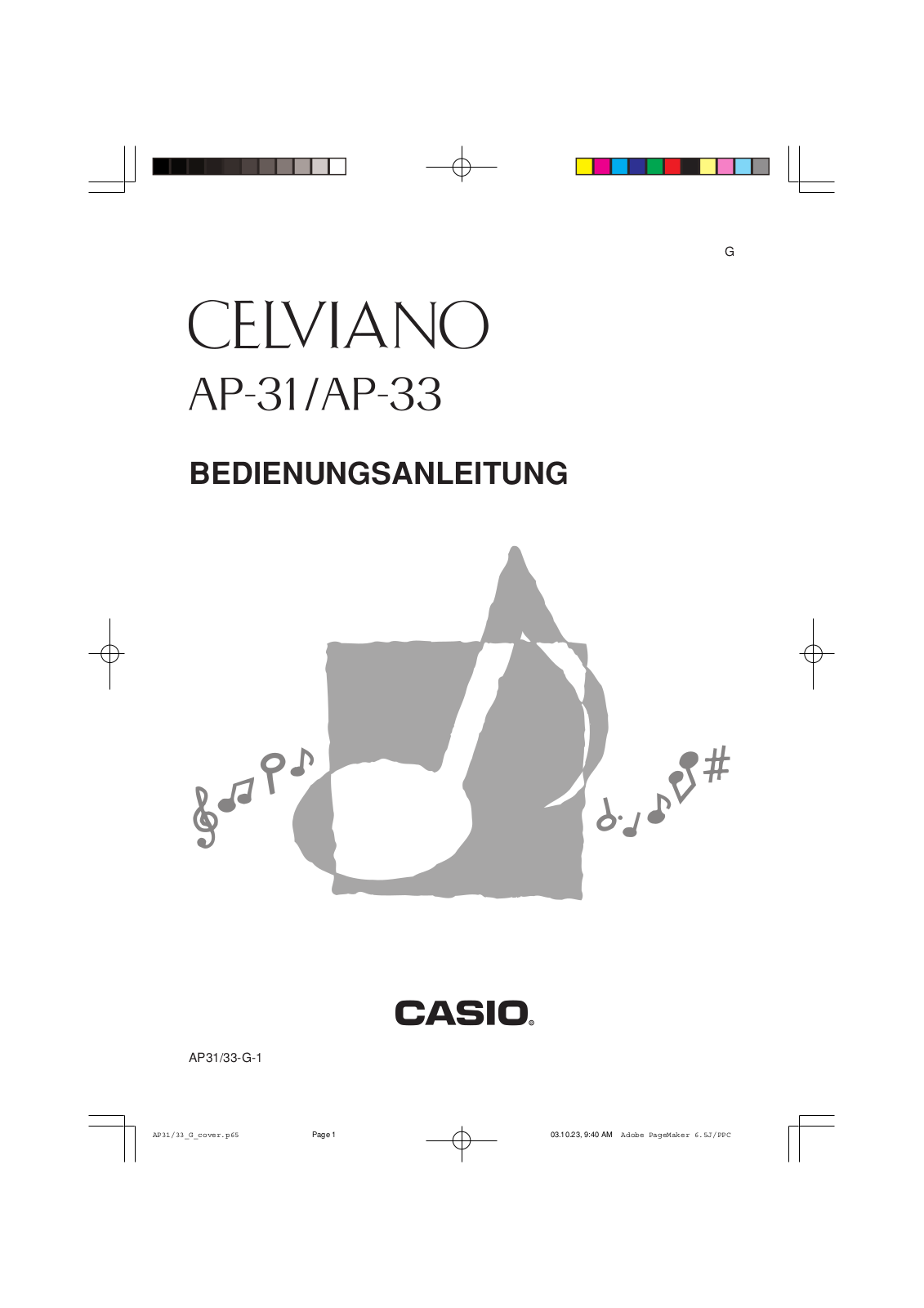 Casio CELVIANO AP-31, CELVIANO AP-33 User Manual
