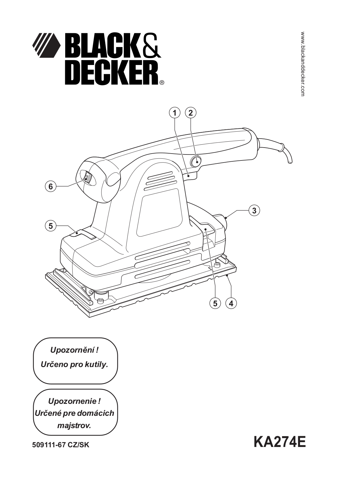 Black & Decker KA274EKA User Manual