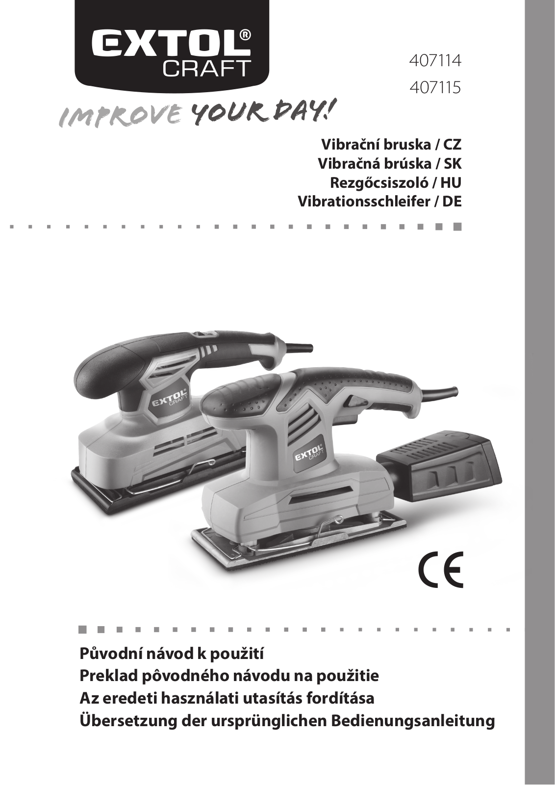 Extol Craft 407115 User guide - ManualMachine.com