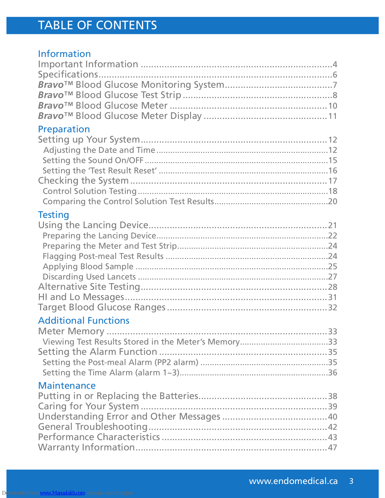 Endomedical Bravo User Manual