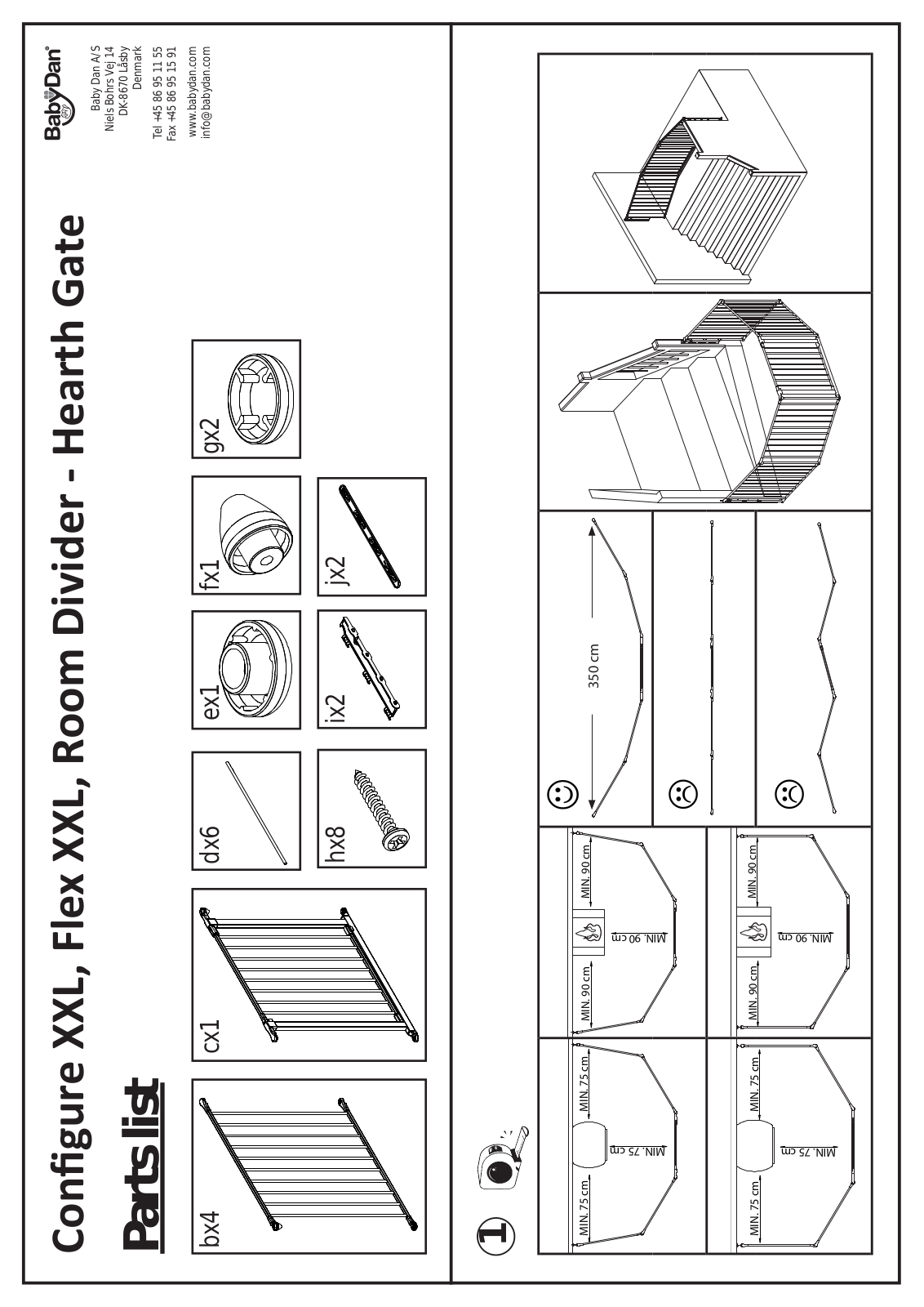 Baby Dan Flex XXL Assembly Manual