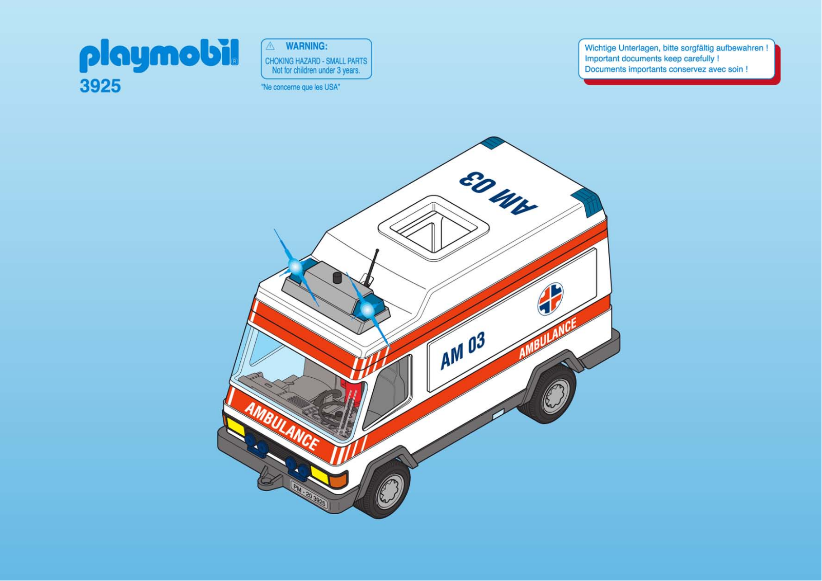 Playmobil 3925 Instructions