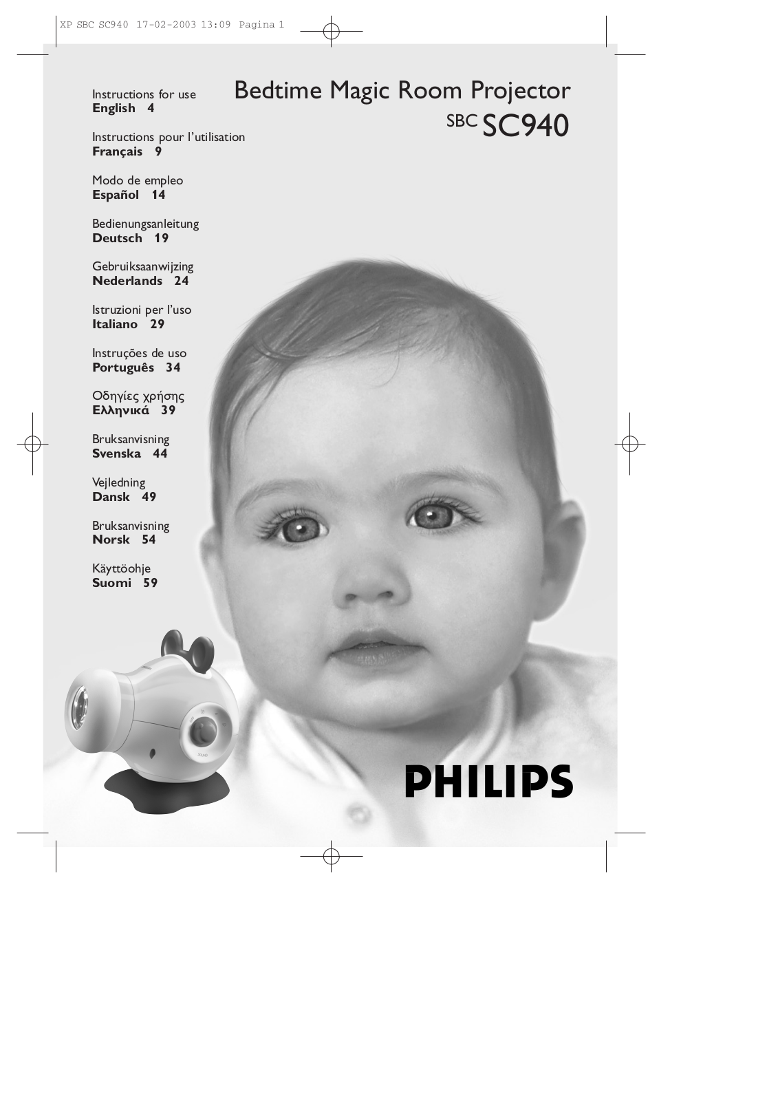 Philips SBCSC940 User Manual