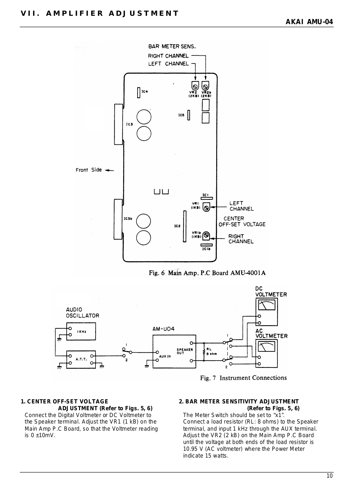 Akai AMU-04 Schematic