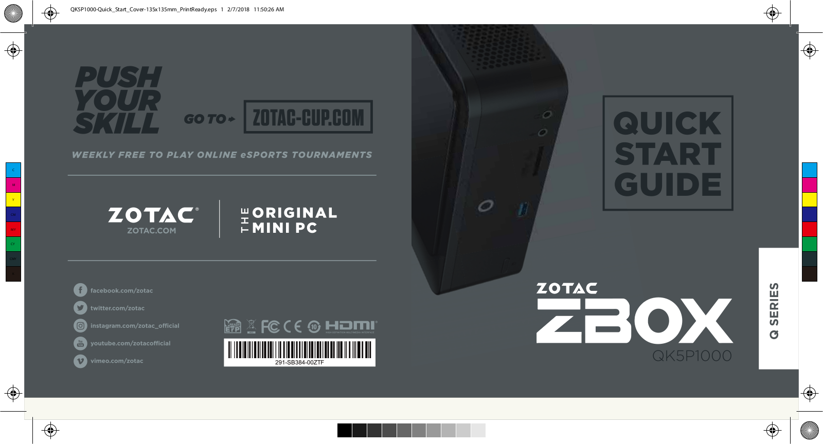 Zotac QK5P1000 operation manual