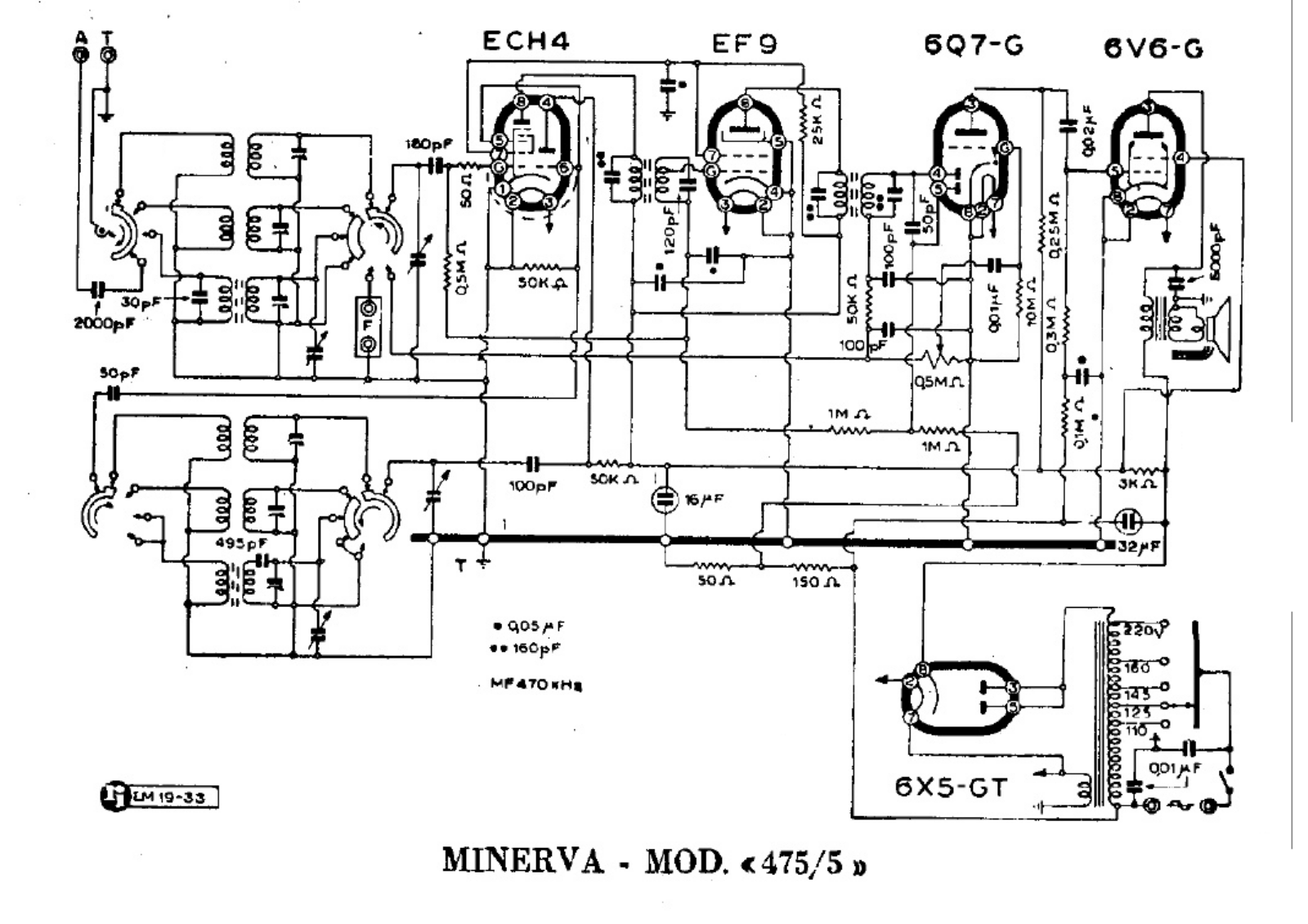 Minerva 475 5 schematic