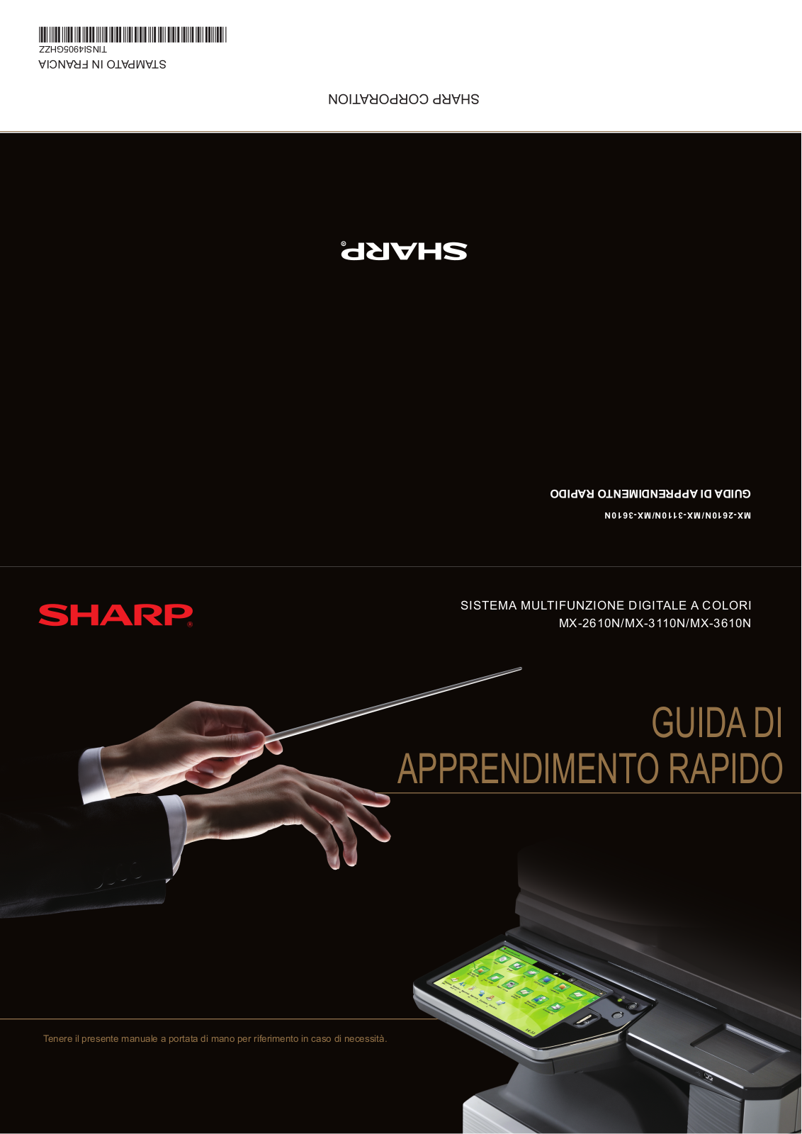 Sharp MX-3110N, MX-2610N, MX-3610N DATASHEET