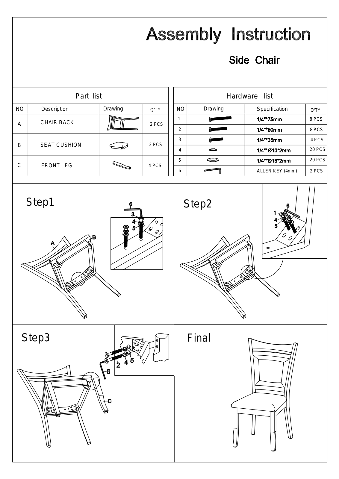 Red Barrel Studio RDBS9568 Installation & Assembly - ManualMachine.com