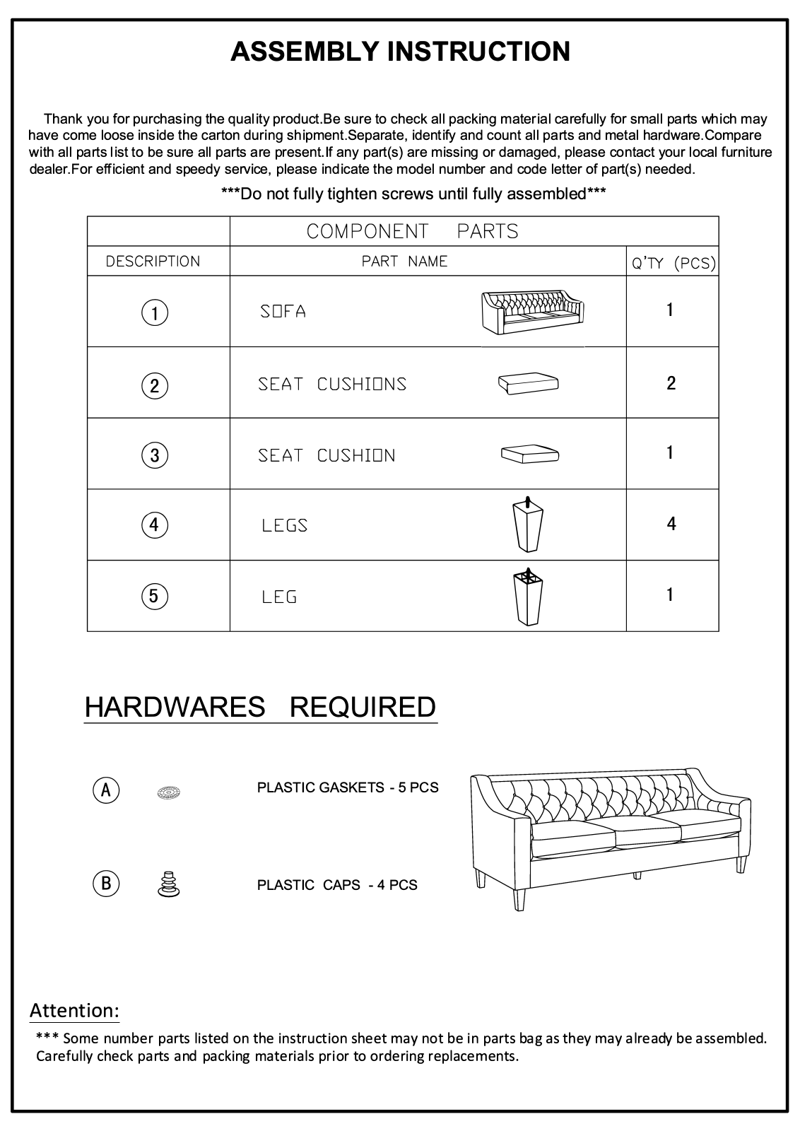 Alcott Hill ALTL1897 Installation & Assembly - ManualMachine.com