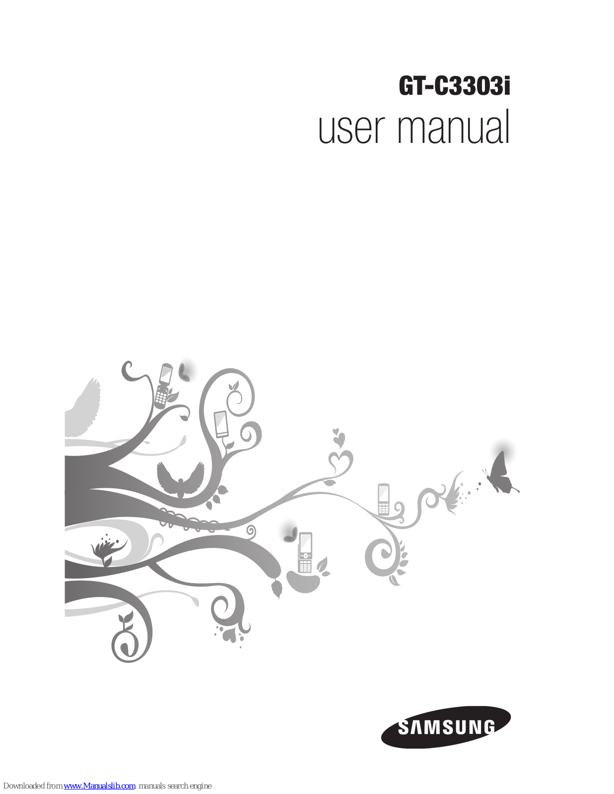 Samsung GT-C3303i User Manual