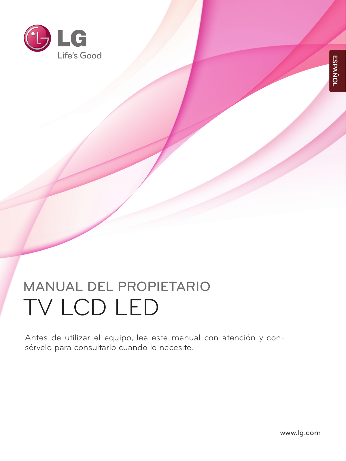 LG 47LEX8, 55LEX8 User Manual