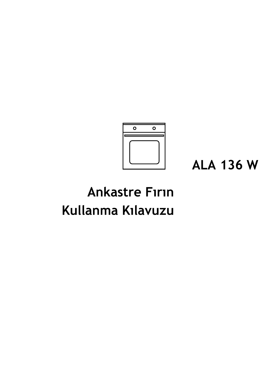 Altus ALA136W User manual