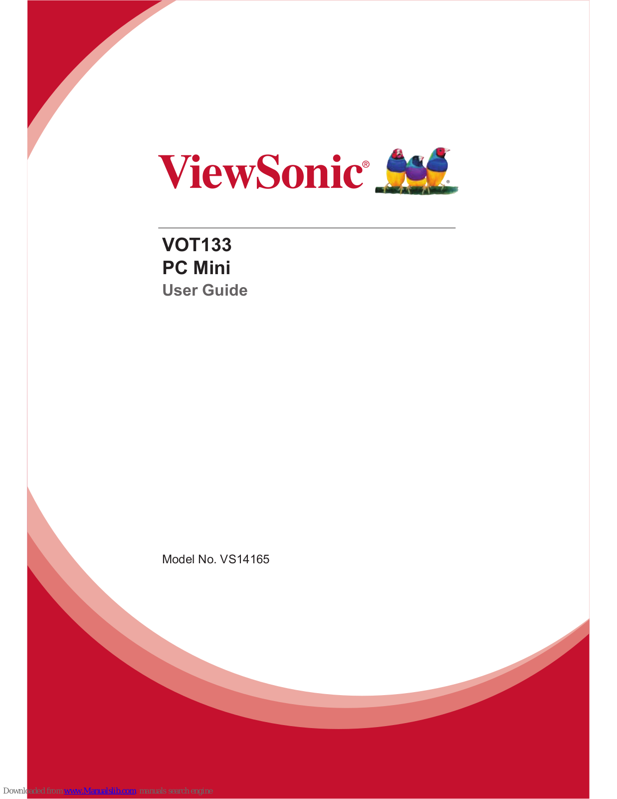 ViewSonic VS14165 User Manual