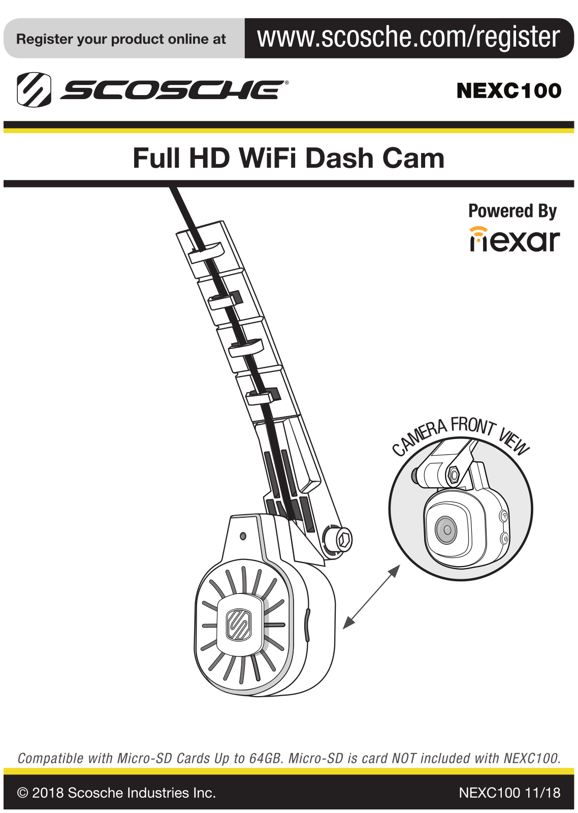 Scosche NEXC1 User Manual