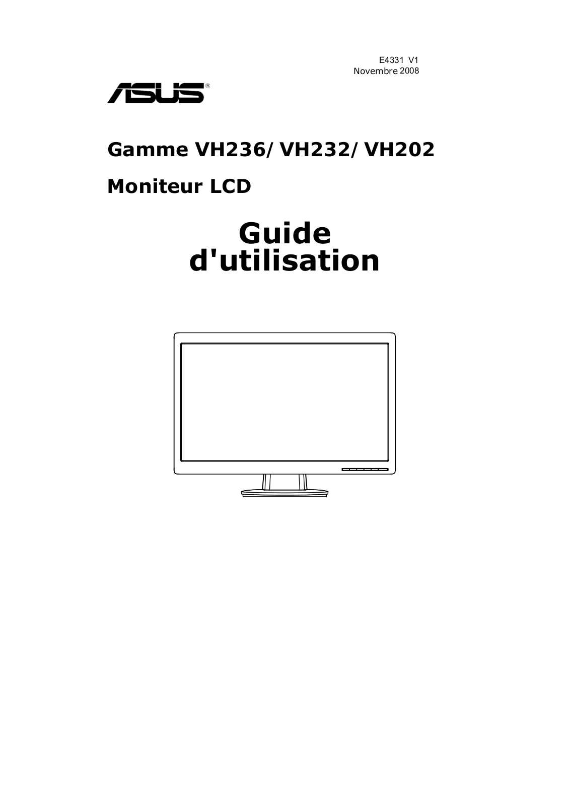 ASUS VH236H-P User Manual
