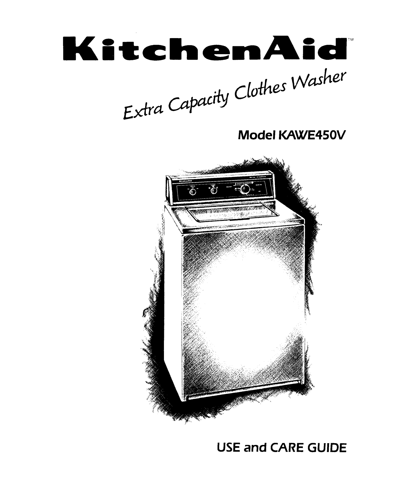 KitchenAid KAWE450V User Manual