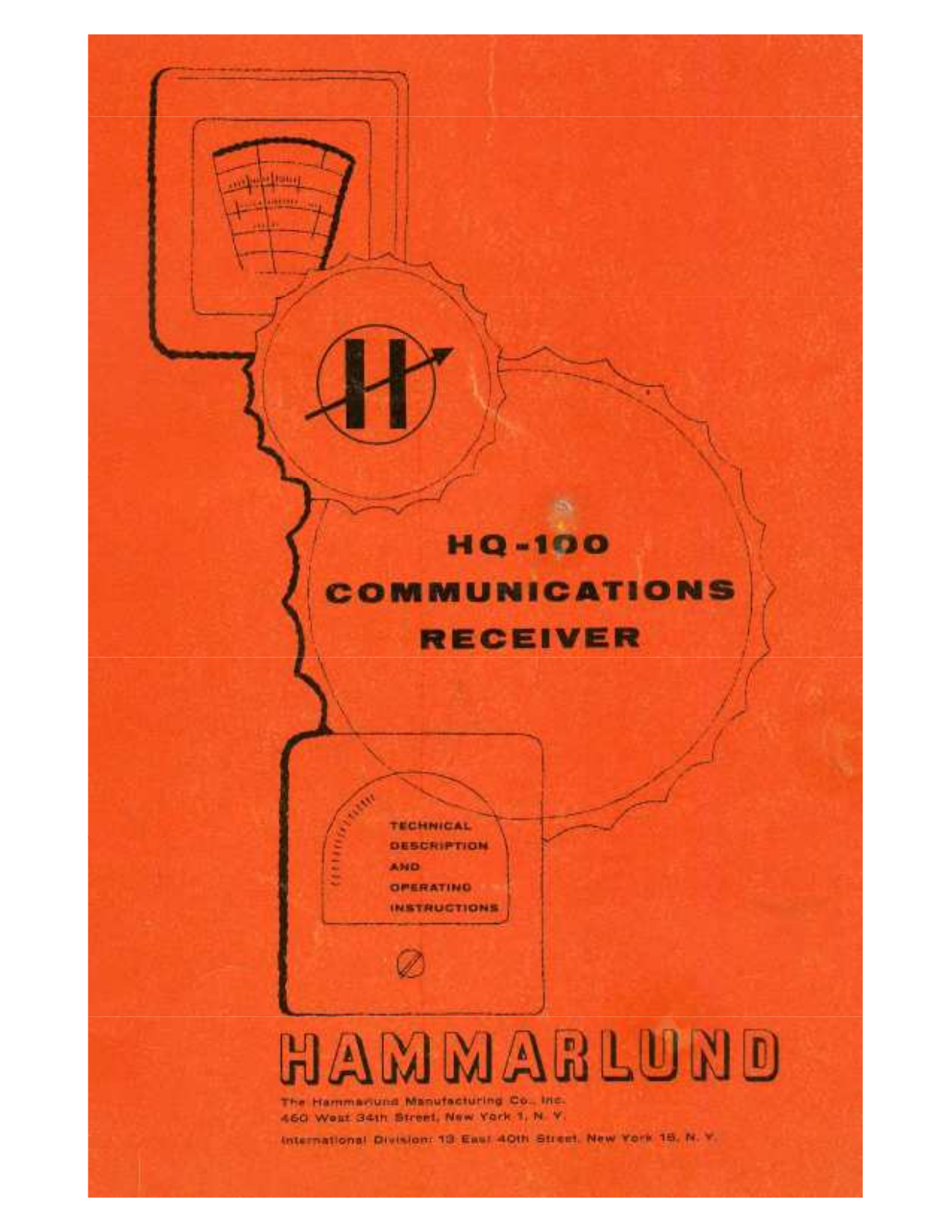 HAMMARLUND HQ-100 User Manual