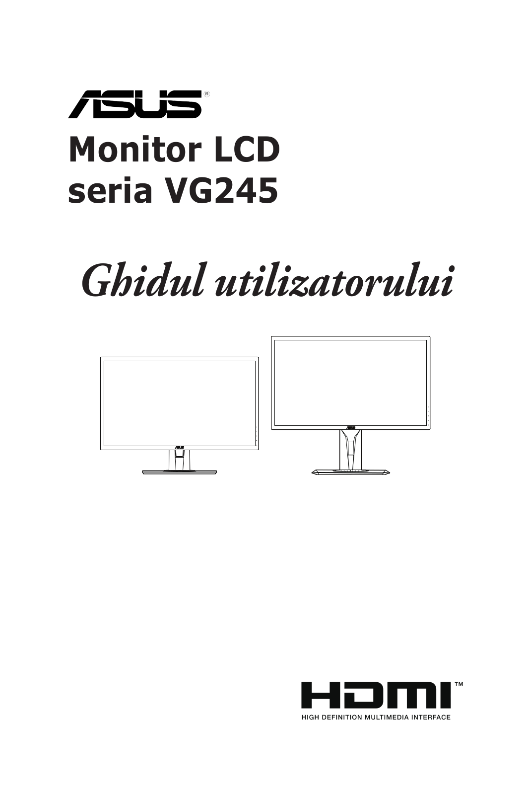 Asus VG245Q, VG245HE, VG245H User Guide