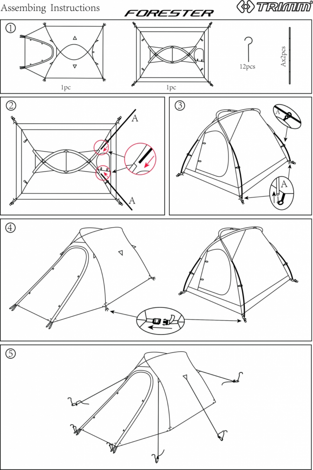 Trimm Forester User Manual - ManualMachine.com
