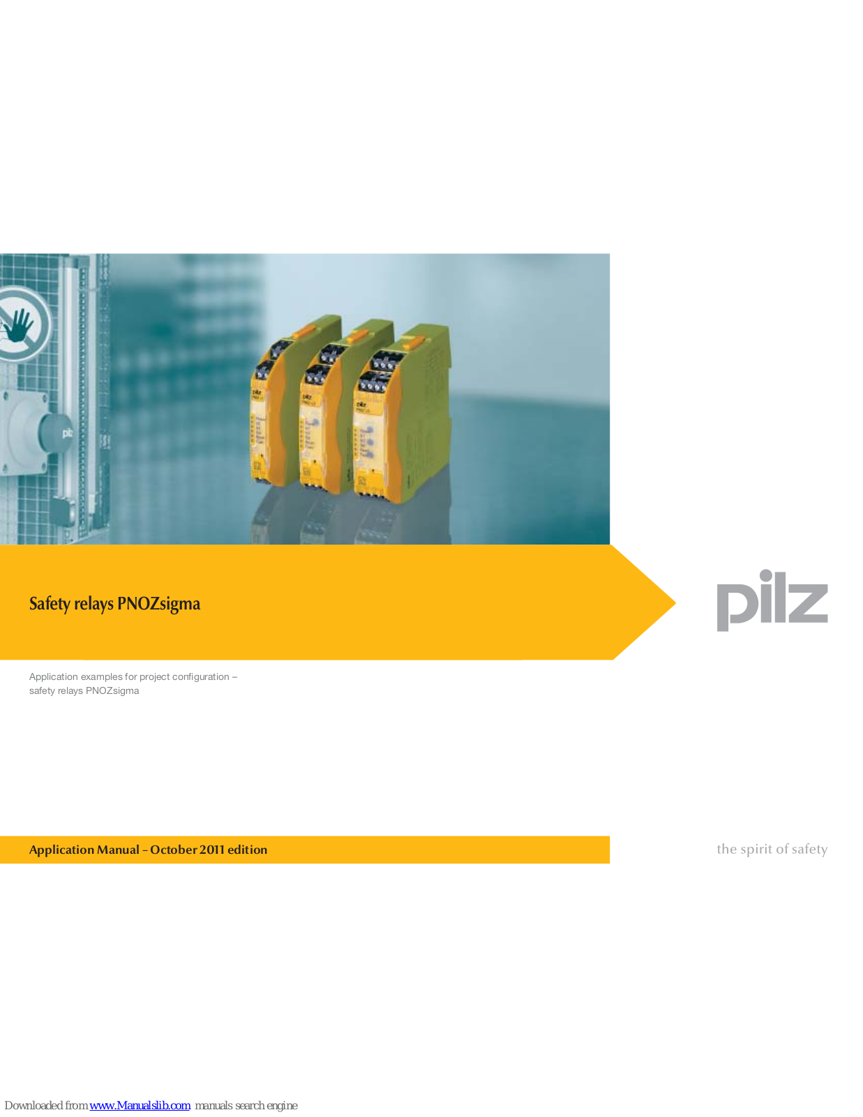 Pilz PNOZsigma Applications Manual