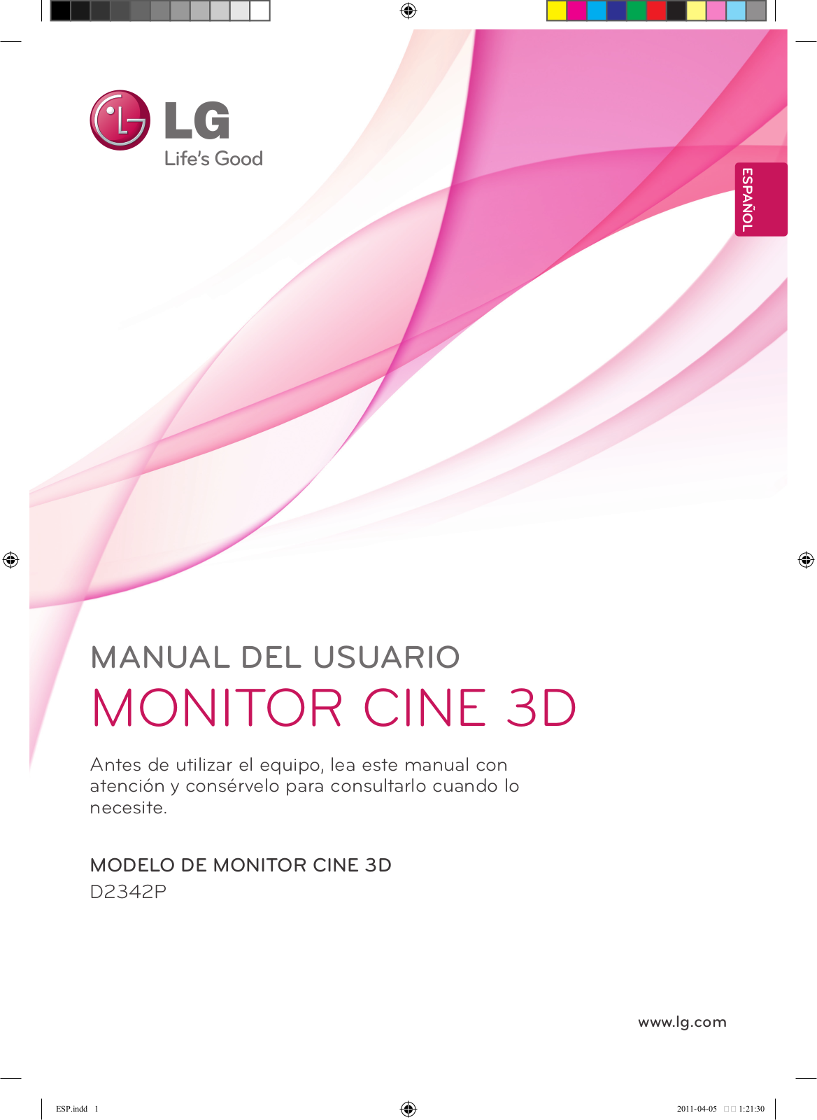 Lg D2342P User Manual