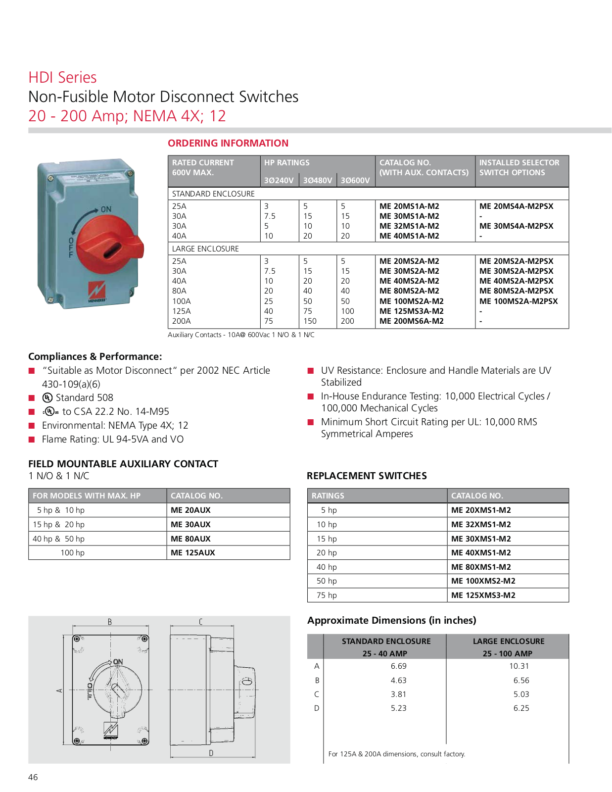 Mennekes Electrical Products HDI Series Catalog