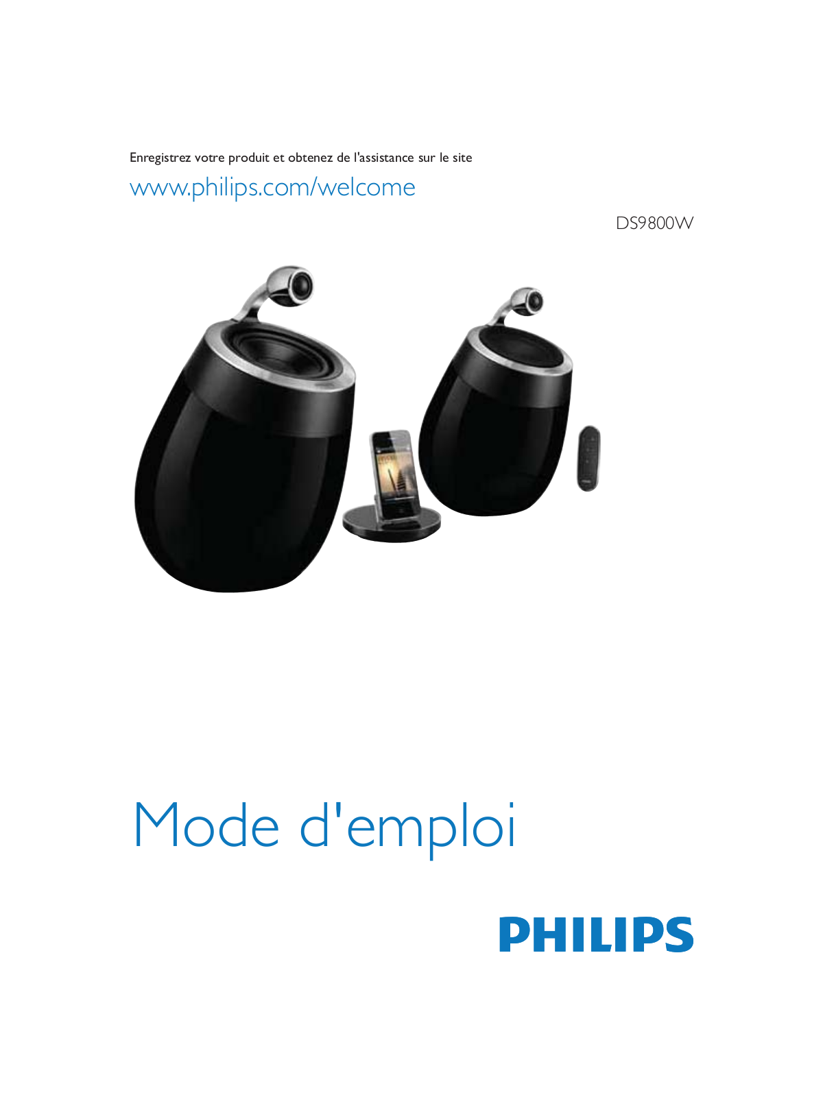 PHILIPS DS9800W10 User Manual