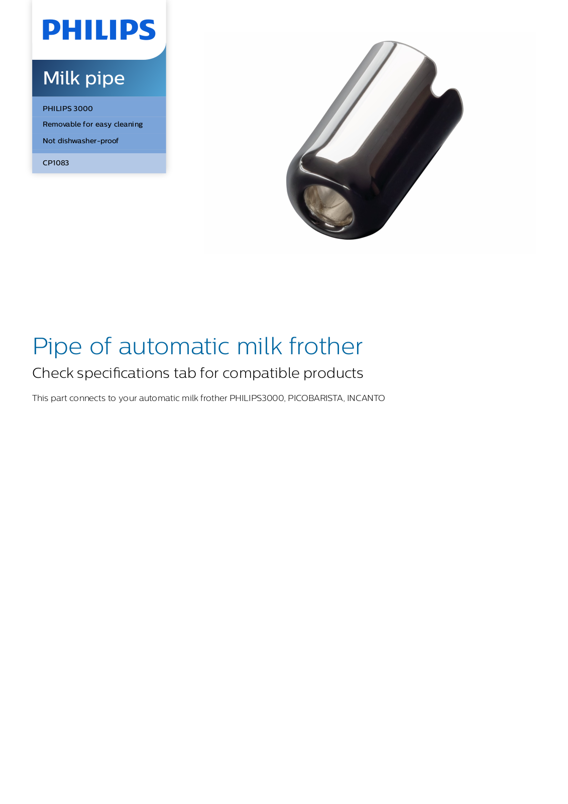 Philips CP1083/01 leaflet - ManualMachine.com
