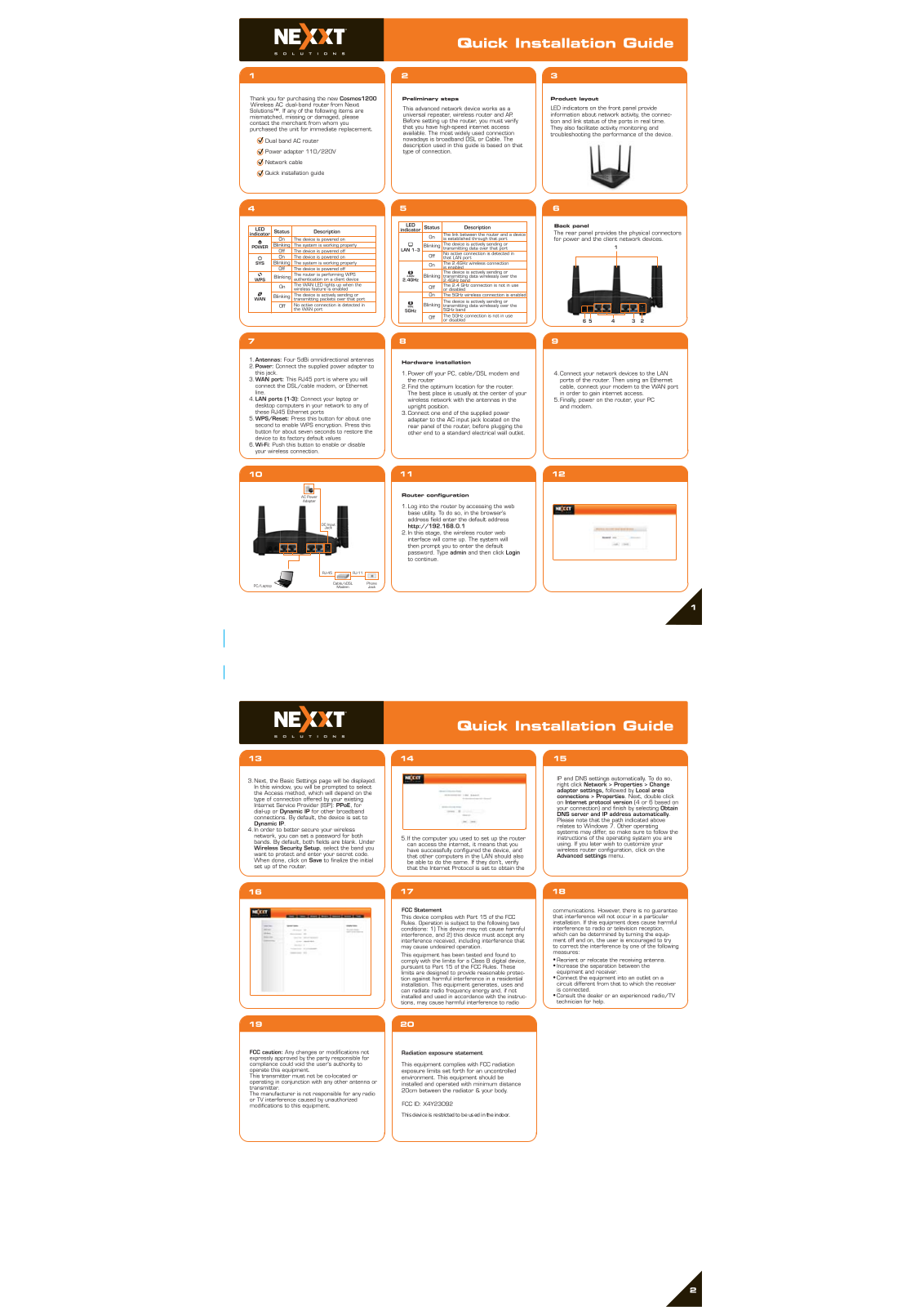 NEXXT SOLUTIONS 23092 User Manual