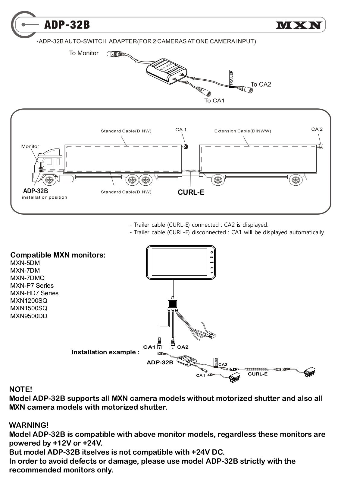 MXN ADP32B User guide - ManualMachine.com