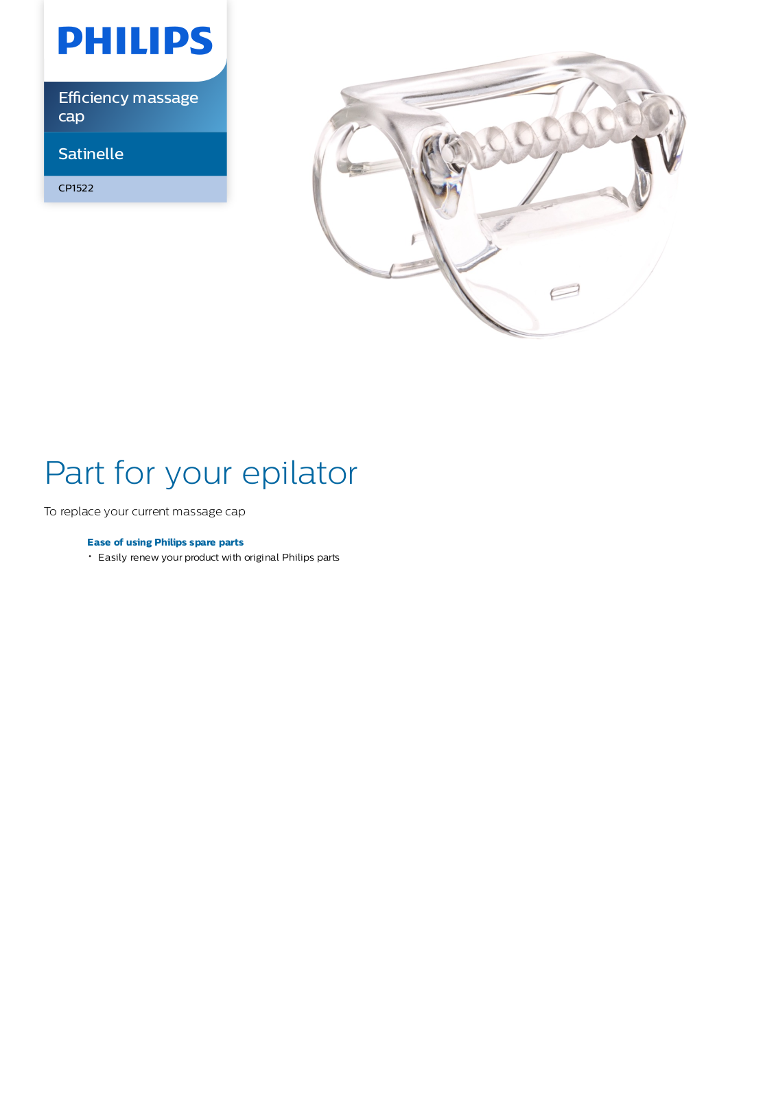 Philips CP1522/01 leaflet - ManualMachine.com