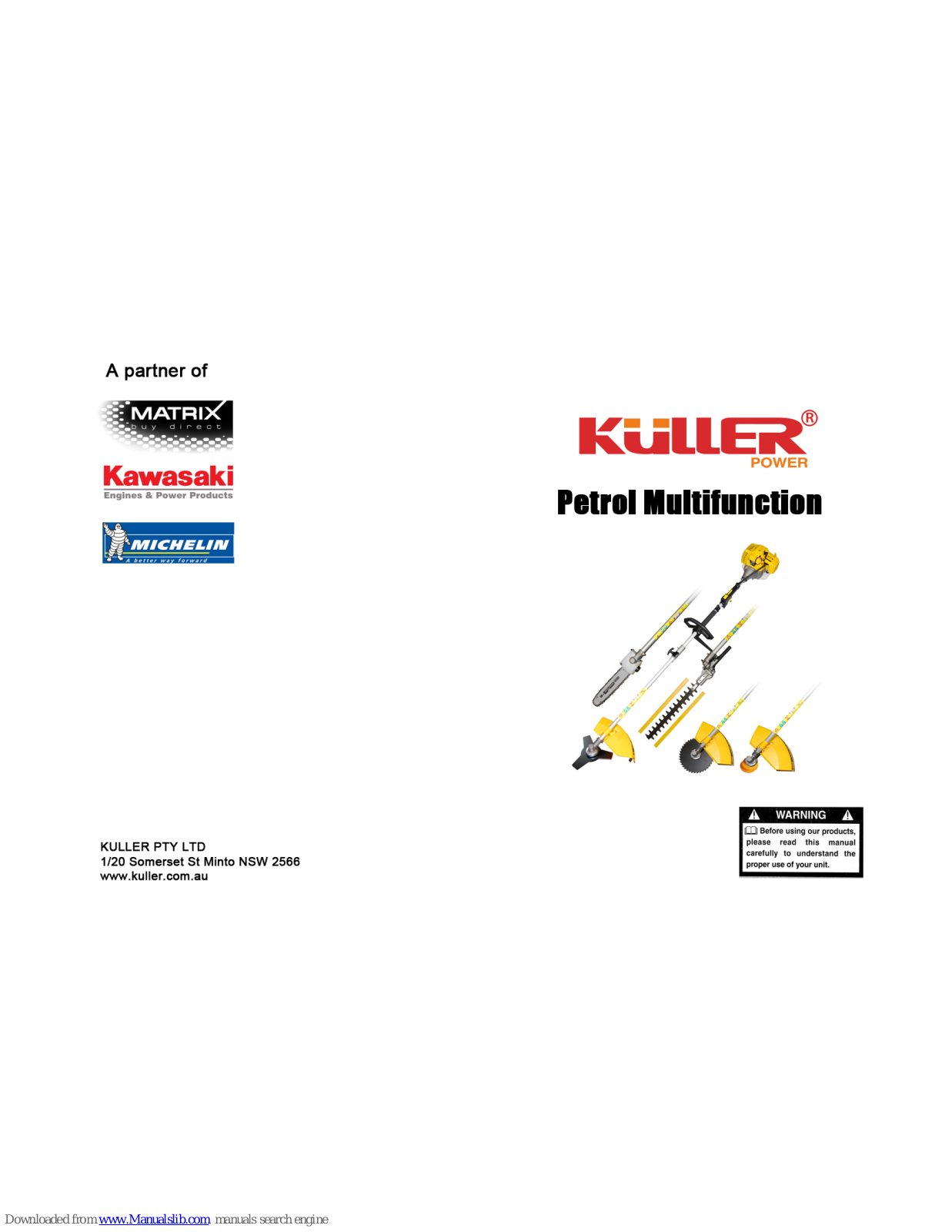 Kuller 52cc User Manual