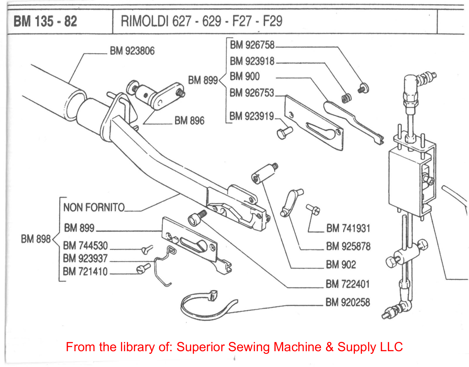 Rimoldi 135-82 User Manual