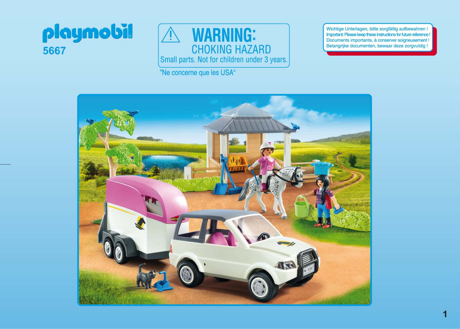 Playmobil 5667 Instructions