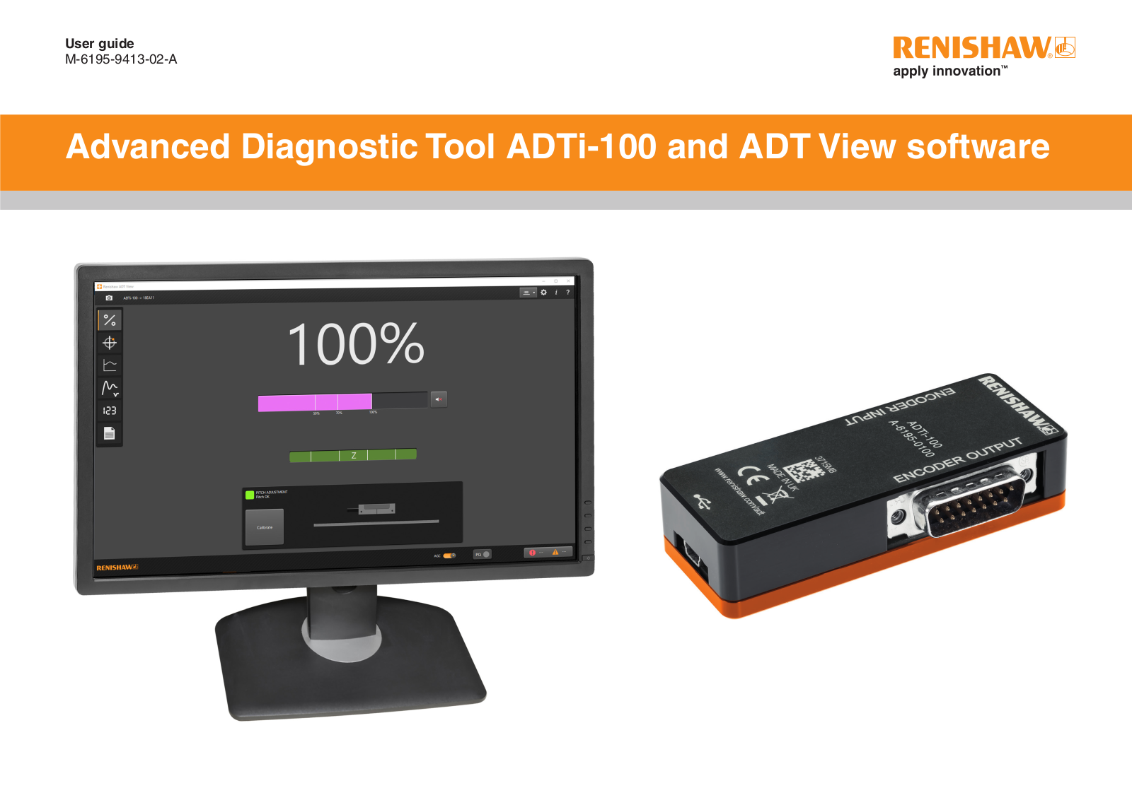 Renishaw ADTi-100 User Manual