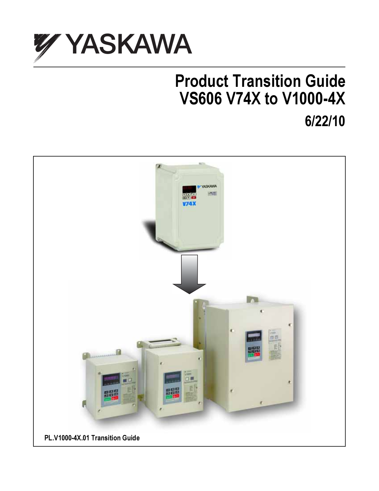 Yaskawa VS606 User Manual