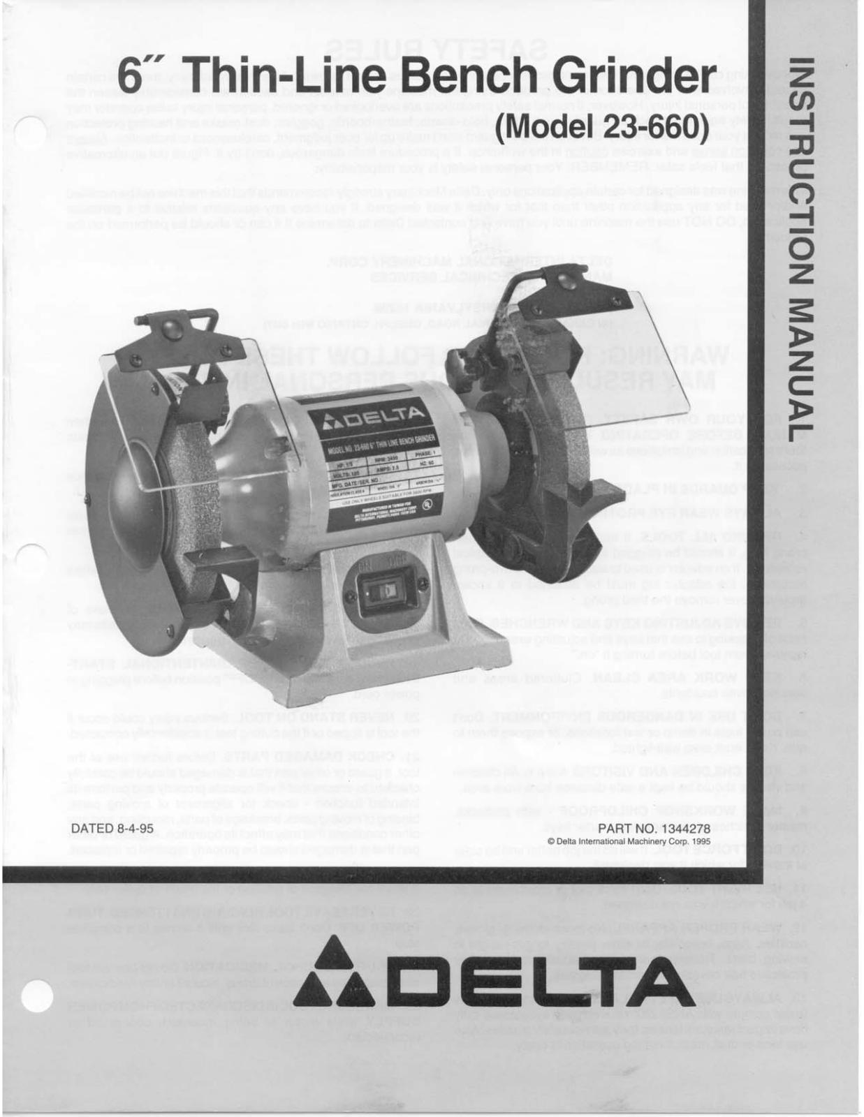 Delta 23-660 User Manual