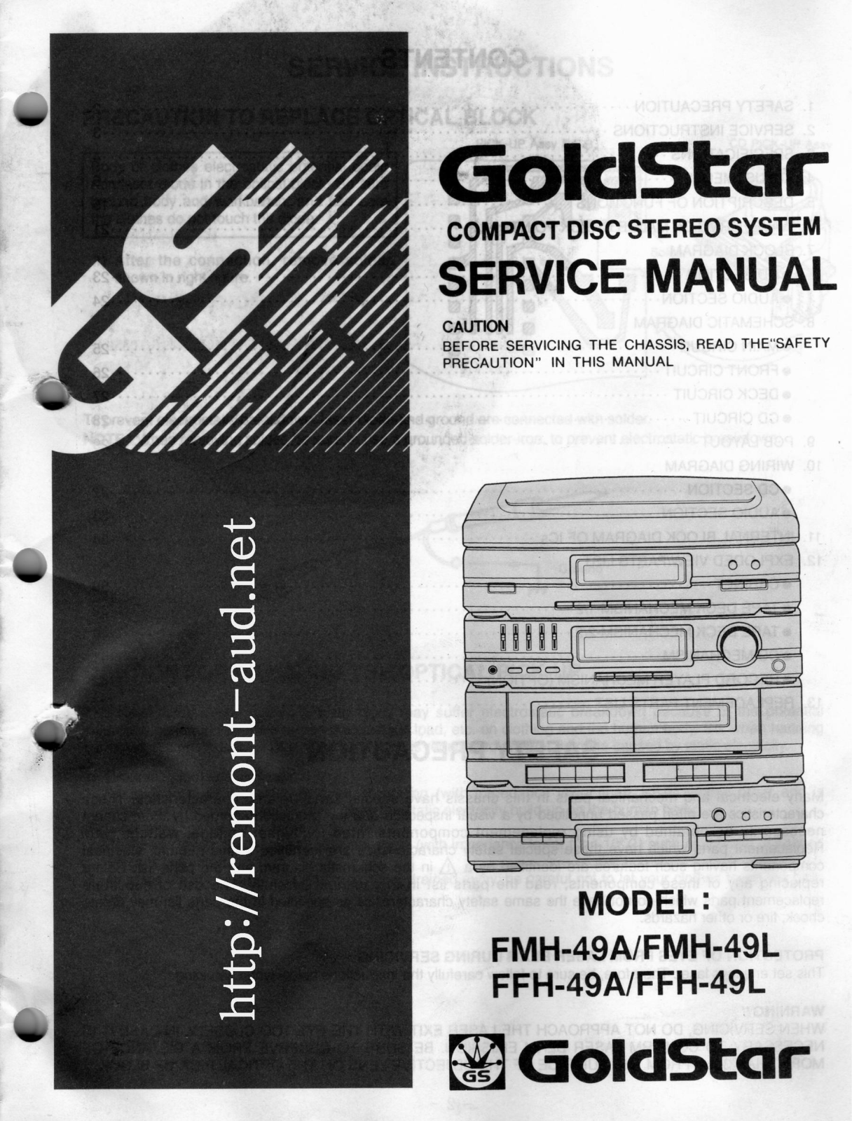 LG FFH-49 Schematic